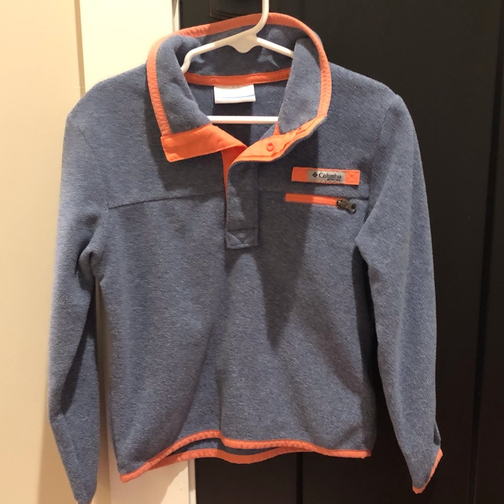 Classic Columbia pullover fleece